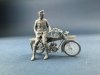 Copper State Models F32-058 Werner Voss posing with a motorcycle (Motorcycle not included) 1/32